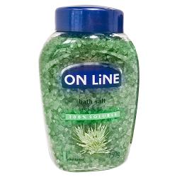 Соль для ванн On Line Сосновый лес - характеристики и отзывы покупателей.