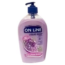 Жидкое мыло On Line Сирень - характеристики и отзывы покупателей.