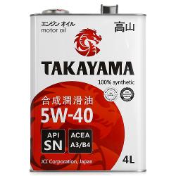 Моторное масло Takayama 5W-40 SN - характеристики и отзывы покупателей.