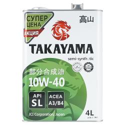 Моторное масло Takayama 10W-40 A3/B4 - характеристики и отзывы покупателей.