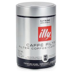 Кофе молотый illy dark FILTER - характеристики и отзывы покупателей.