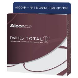 Контактные линзы Alcon Dailies Total 1 - характеристики и отзывы покупателей.
