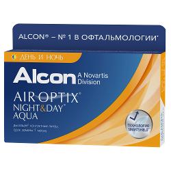 Контактные линзы Alcon Night & Day Aqua - характеристики и отзывы покупателей.