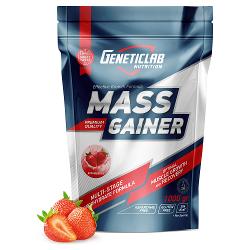 Гейнер Geneticlab Nutrition Mass Gainer Клубника 1000 г - характеристики и отзывы покупателей.