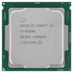 Процессор Intel Core i3-8350K - характеристики и отзывы покупателей.