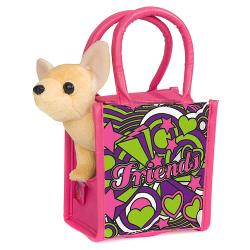 Плюшевая собачка Chi-Chi love Simba Чихуахуа с сумкой для раскрашивания и 3 фломастера - характеристики и отзывы покупателей.