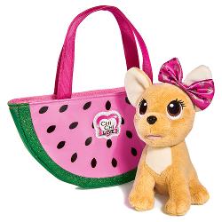 Плюшевая собачка Chi-Chi love Simba Фруктовая мода с сумочкой - характеристики и отзывы покупателей.