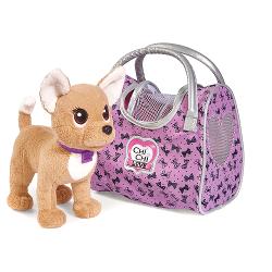 Плюшевая собачка Chi-Chi love Simba Путешественница с сумкой-переноской - характеристики и отзывы покупателей.