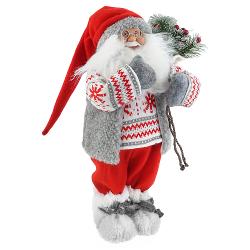 Дед Мороз в свитере со снежинкой - характеристики и отзывы покупателей.