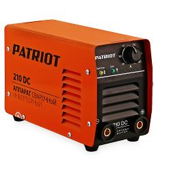 Сварочный аппарат инверторный Patriot 210DC MMA - характеристики и отзывы покупателей.