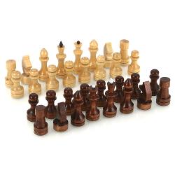 Шахматные фигуры обиходные лакированные - характеристики и отзывы покупателей.