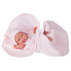 Кукла JUAN ANTONIO младенец Карла в розовом одеяле - характеристики и отзывы покупателей.