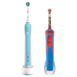 Электрическая зубная щетка Oral-B PRO 500 + Vitality Star Wars - характеристики и отзывы покупателей.