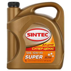 Моторное масло Sintec Супер 10W-40 SG/CD - характеристики и отзывы покупателей.