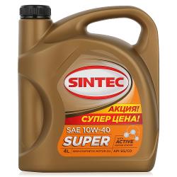 Моторное масло Sintoil Супер 10W-40 SG/CD - характеристики и отзывы покупателей.