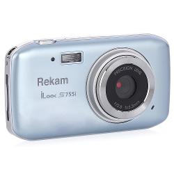 Компактный фотоаппарат Rekam iLook S755i металлик - характеристики и отзывы покупателей.
