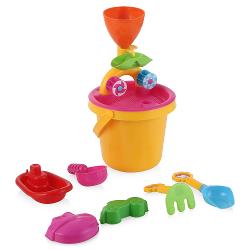 Набор для игр с песком и водой Hualian Toys Фабрика 10 предметов - характеристики и отзывы покупателей.
