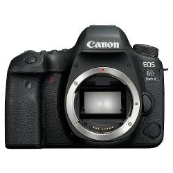 Зеркальный фотоаппарат Canon EOS 6D Mark II Body - характеристики и отзывы покупателей.