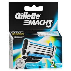 Кассеты для бритья Gillette Mach3 - характеристики и отзывы покупателей.