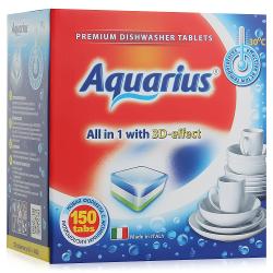 Таблетки для посудомоечных машин Aquarius All in 1 - характеристики и отзывы покупателей.