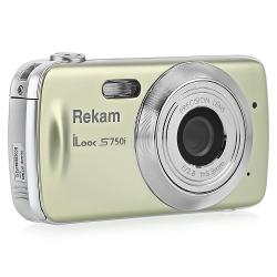 Компактный фотоаппарат Rekam iLook S750i золотистый - характеристики и отзывы покупателей.