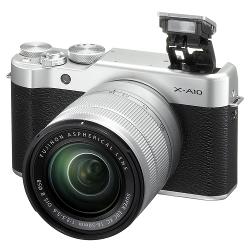 Цифровой фотоаппарат Fujifilm X-A10 Kit 16-50mm - характеристики и отзывы покупателей.