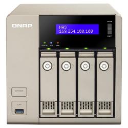 Сетевое хранилище QNAP TVS-463-4G - характеристики и отзывы покупателей.
