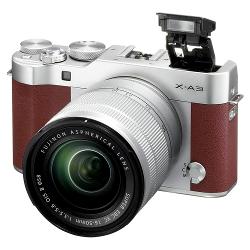 Цифровой фотоаппарат Fujifilm X-A3 Kit 16-50mm Brown - характеристики и отзывы покупателей.