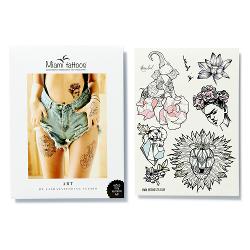 Переводные тату Miami Tattoos Art by Nora Ink - характеристики и отзывы покупателей.