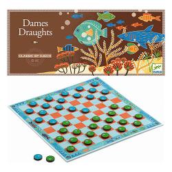 Настольная деревянная игра DJECO Шашки - характеристики и отзывы покупателей.