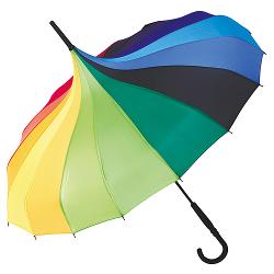Зонт трость женский Flioraj 121201/1 FJ полиэстер +Teflon - характеристики и отзывы покупателей.