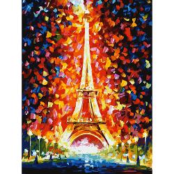 Раскраска по номерам Белоснежка Париж - огни Эйфелевой башни - характеристики и отзывы покупателей.