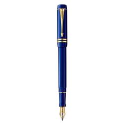 Ручка перьевая Parker Duofold F77 Centennial Historical Colors Lapis Lazuli GT перо F - характеристики и отзывы покупателей.