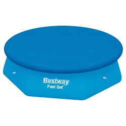 Тент для бассейнов с надувным бортом Bestway 58032 - характеристики и отзывы покупателей.