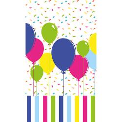 Скатерть бумажная Ламинированная Balloons & Confetti - характеристики и отзывы покупателей.