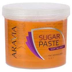 Сахарная паста для депиляции Aravia Professional Мягкая и легкая - характеристики и отзывы покупателей.