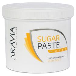 Сахарная паста для депиляции Aravia Professional Медовая - характеристики и отзывы покупателей.