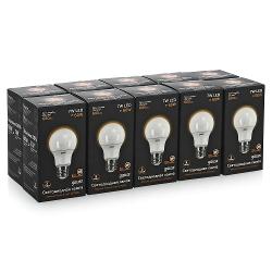 Упаковка ламп светодиодных 10 шт Gauss LED A60 E27 7W 2700K 1/40 - характеристики и отзывы покупателей.