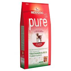 Корм сухой Meradog Pure для стареющих собак с проблемами в питании/аллергиями 12 - характеристики и отзывы покупателей.