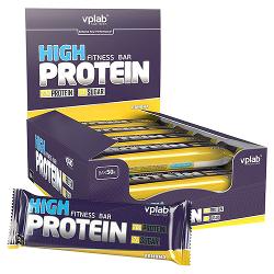 Протеиновые батончики VPLAB High Protein Fitness Bar банан - характеристики и отзывы покупателей.