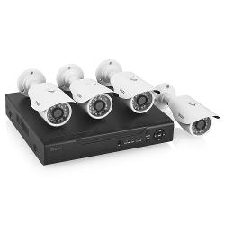 Комплект видеонаблюдения/видеозаписи GiNZZU HK-443D - характеристики и отзывы покупателей.