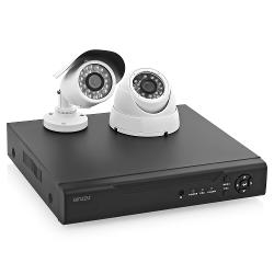 Комплект видеонаблюдения/видеозаписи GiNZZU HK-423D - характеристики и отзывы покупателей.