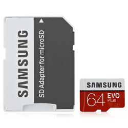 Карта памяти TransFlash MicroSDXC class 10 UHS-I U3 Samsung EVO PLUS - характеристики и отзывы покупателей.