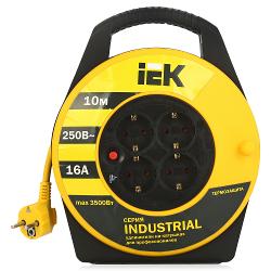Удлинитель силовой IEK INDUSTRIAL УК10 - характеристики и отзывы покупателей.