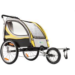 Велоприцеп для перевозки 2-ух детей ELTRECO VIC-1302 - характеристики и отзывы покупателей.