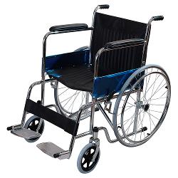 Кресло-коляска Amrus складная AMRW18P-EL - характеристики и отзывы покупателей.