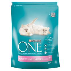 Упаковка сухих кормов 10 шт Purina ONE kitten курица и рис - характеристики и отзывы покупателей.
