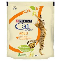 Упаковка сухих кормов 8 шт Purina CAT CHOW Adult с высоким содержанием домашней птицы - характеристики и отзывы покупателей.