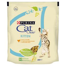 Упаковка сухих кормов 8 шт Purina CAT CHOW Kitten с курицей - характеристики и отзывы покупателей.