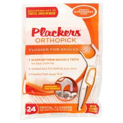 Флоссер для чистки зубов Plackers Orthopick - характеристики и отзывы покупателей.